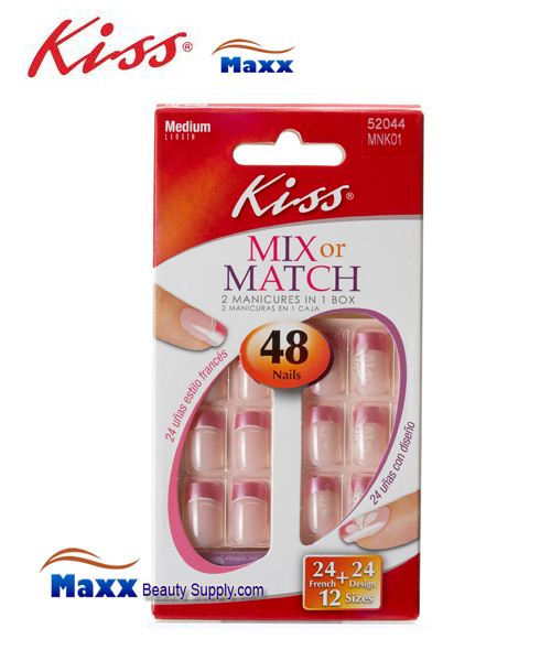 Kiss Mix & Match Nail Kit - MNK01 ~ MNK03